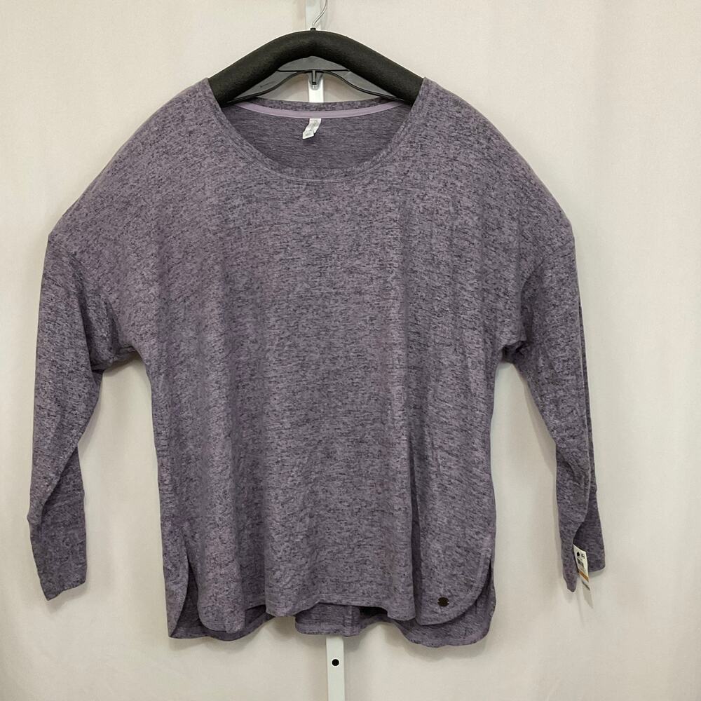 Ideology Women’s Purple Heather Soft Loungewear Top Size 3X